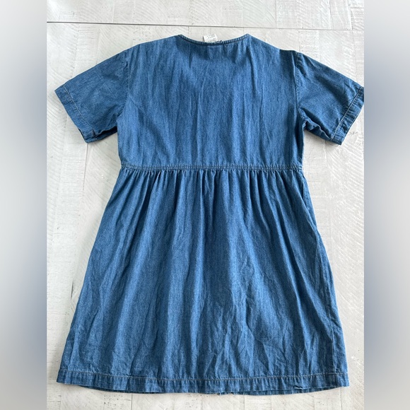 Vintage Women’s Denim Dollcore
Babydoll Floral Collar Mini Dress size Medium. - Picture 2 of 8